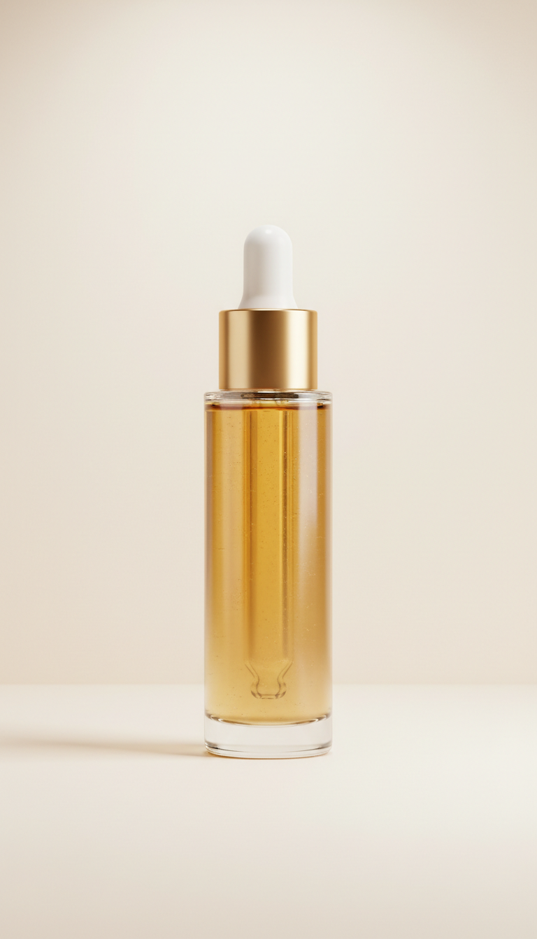 Face serum with gold infusion